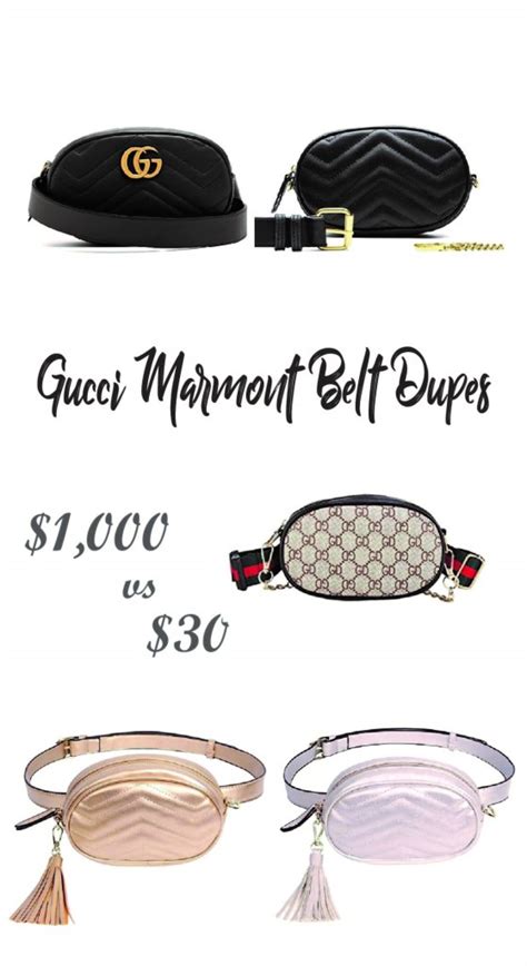 gucci belt bag dupe yesstyle|My Favorite Gucci Belt Dupes & Alternatives for 2024 .